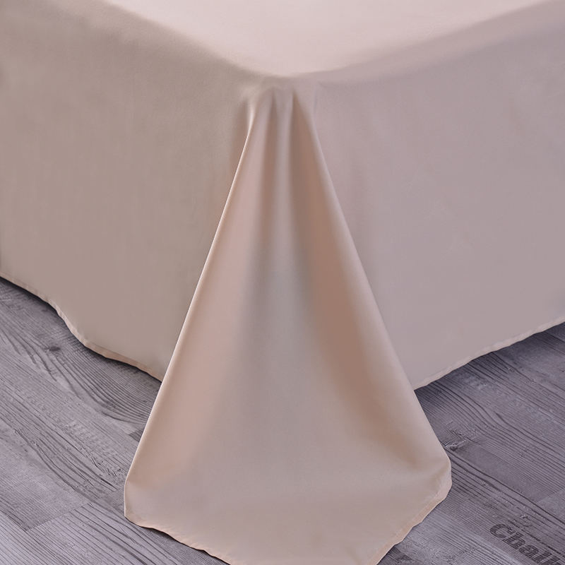 Champagne dobbelt satin ark sæt